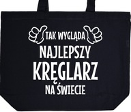 NAJLEPSZY KRĘGLARZ torba zakupy prezent