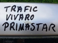 RENAULT TRAFIC VIVARO PRIMASTAR door right rear part