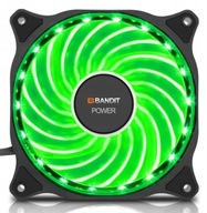 Wentylator LED 33 diody 12cm wtyczka molex +3 pin