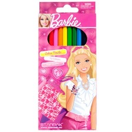 ceruzkové pastelky hexagonálne 12 kol Barbie