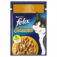 Karma Felix Sensations indyk w sosie bekonowym 85g