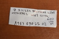 IDEALNY boot upholstery left MERCEDES W167 COUPE 1