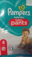 Pampers Baby-Dry Pants Rozmiar 4 80szt 9-15 kg
