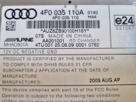 Wechsler plyt CD Audi A6 C6 facelift 2010 4F0035110A