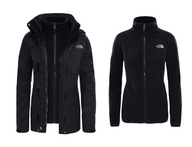 THE NORTH FACE KURTKA DAMSKA 3w1 Z POLAREM EVOLVE II XL