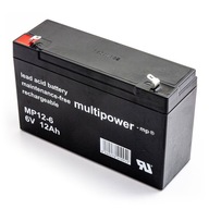Akumulator Multipower MP12-6 6V 12Ah AGM żelowy
