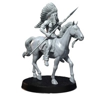 Dohasan - Indián Kôň Bojovník Figúrka 14k + BONUS pre DND D&D 3D RPG tlač