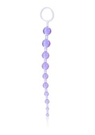 Anal beads X-10 fialové - análne guličky