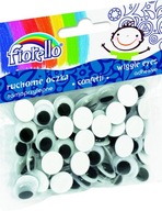 Konfety Flitre Pohyblivé Očká Fiorello 12mm 80ks