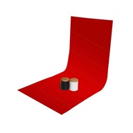 GlareOne tło PVC 60x130cm - czerwone