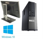 ZESTAW PC KOMPUTEROWY MONITOR Dell 7010 4/120 GB