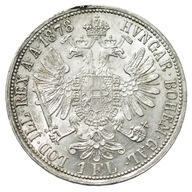 AUSTRIA, FRANC I JOSEPH 1 FLOREN 1878 (8)