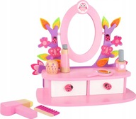 Ružový toaletný stolík na líčenie pre deti / Small Foot Design