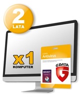 G Data ANTIVIRUS G Data ANTIVIRUS 1PC 2 LATA KARTA