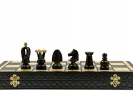Šach vo vložke vyrezávaný 44x44