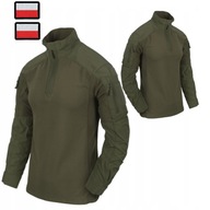 TAKTICKÁ VOJENSKÁ MIKINA MCDU HELIKON COMBAT SHIRT RIP-STOP NYCO OLIVE S