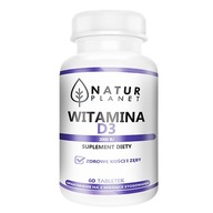 Vitamín D3 v tabletách Natur Planet - 60 kaps.