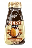 Sos do deserów 6PAK Nutrition syrup ZERO 500 ml czekoladowo - migdałowy