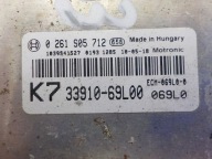 SUZUKI SWIFT IV (FZ, NZ) computer control unit 0261S05712 33910-69L00