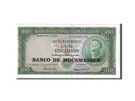 Banknot, Mozambik, 100 Escudos, 1961, KM:109a, AU(