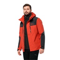 Męska kurtka 3w1 z kapturem Jack Wolfskin JASPER 3IN1 JKT XL