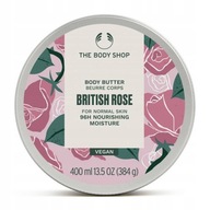THE BODY SHOP Telové maslo British Rose 400ml