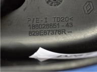 RENAULT SCENIC IV 4 spoiler door windows right rear part original 829E87376R