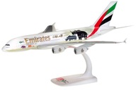 Model lietadla Airbus A380 Emirates WILDLIFE 1:250