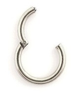 Kolczyk segmentowy clicker septum nosa helix stalowy 6mm