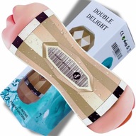 MASZTURBÁTOR férfiaknak 2in1 hüvely SZÁJ 35 FUNKCIÓS MASZTURBÁCIÓS gép