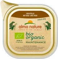 Almo Nature Bio Organic - CIELĘCINA - mokra karma dla dorosłego psa - 100g