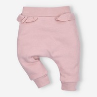 Dvojvrstvové dojčenské nohavice pre dievčatko