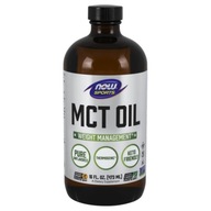 Kokosový olej Now Foods Výživový doplnok MCT 473ml