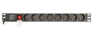 GEMBIRD LISTWA ZASILAJĄCA RACK 19'' PDU EG-PDU-014-FC14 1U, 16A, 8X