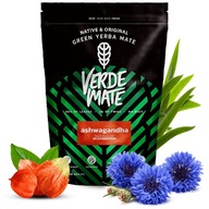 Yerba Verde Mate Green Ashwagandha 500g żeń-szeń indyjski Jaśmin Rumianek