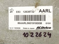 control unit computer of the engine OPEL MERIVA B 1.4 T 120 KM 12638732