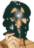 Maska duża z Kneblem i Klapkami na Oczy Usta 8023