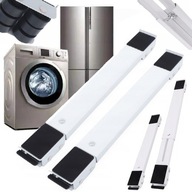 2x MOZGATHATÓ, ÁLLÍTHATÓ MOBILIS ALÁTÉT MOSÓGÉPHEZ, HÁZTARTÁSI GÉPHEZ, FÉKKEL