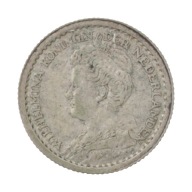 [M16686] Hollandia 10 cent 1918 ezüst