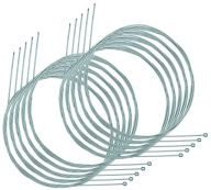 10x Linka przerzutki rowerowej tył / przód 203cm