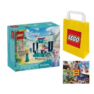 LEGO DISNEY č. 43234 - Mrazené dobroty Elzy +Taška +Katalóg LEGO 2024