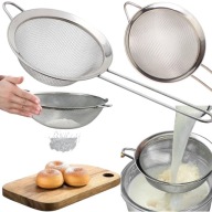 KONYHAI SZŰRŐ FÉM FŐZÉSHEZ CÉDRUSFA NYÉLLEL NAGY 16 CM