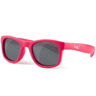 Okulary Przeciwsłoneczne Dziecięce Real Shades Surf - Berry Matt 2-4 lata