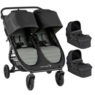 BABY JOGGER CITY MINI GT2 DOUBLE SLATE + 2XGONDOLA