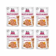 Brit Care FG Savory Salmon 6x85g Saszetka dla kota