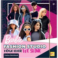 ND17_ZB-158608 Szkicownik Barbie Fashion Studio Together We Shine 12808 +