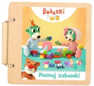 Poznaj zabawki Bobaski i Miś Zabawka drewniana