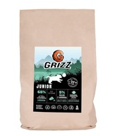 Suché krmivo GRIZZ JUNIOR 65% losos 6 kg