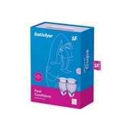 Satisfyer Feel Confident Menstrual Cup zestaw kubeczków menstruacyjnych P1