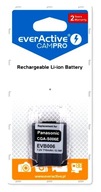 Bateria CamPro do Panasonic Lumix DMC-FZ7BS